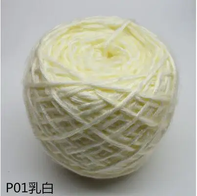 picture color 2 шарика* 200 г цветная точечная шерстяная пряжа для шарфов для вязания 6 мм толстая пряжа для ручного вязания мягкая теплая пряжа ZL6 - Цвет: picture color