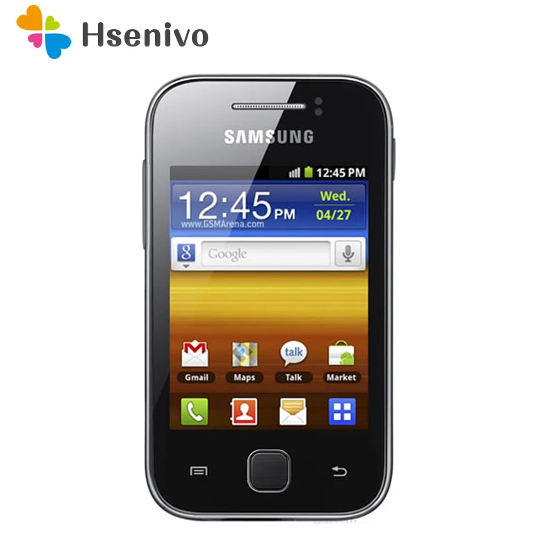 Sasmsung S5360 Refurbsihed разблокированный Samsung Galaxy Y 3 0 дюймов android GPRS GSM мобильный телефон