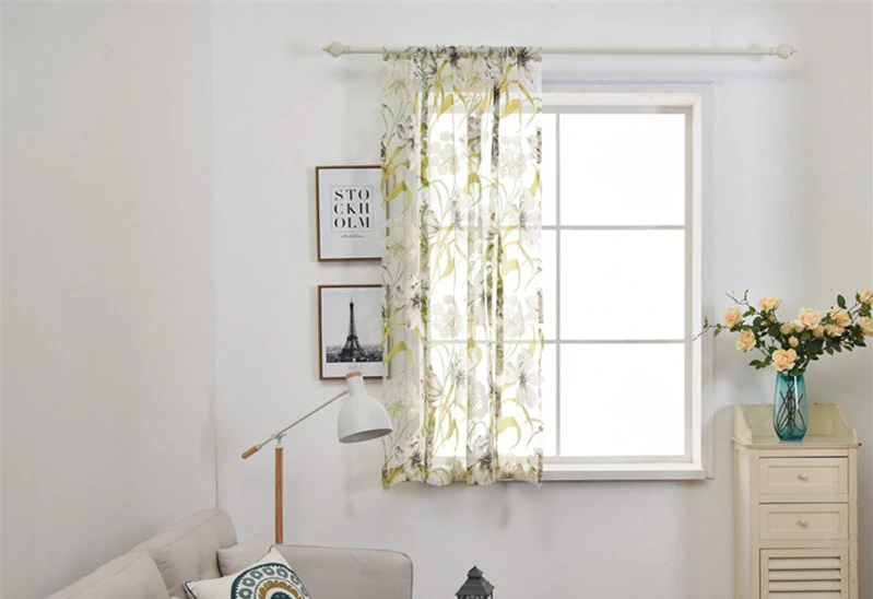 Verahome, цветочные римские шторы, короткие для гостиной, кухни, балдахин, отвесная ткань, панель, современные занавески, оконные занавески