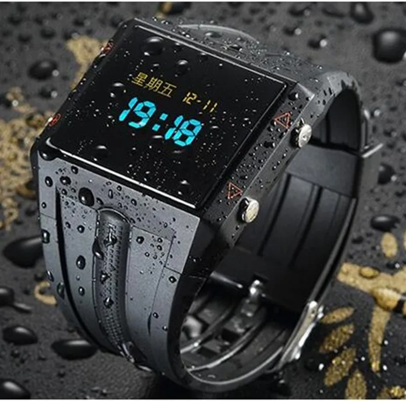 2016 Новый S912 Bluetooth Смарт Часы Наручные Мужчин Спорта часы Для Android Телефон 0.3Mp