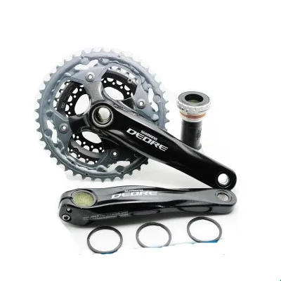 Deore MTB велосипедная цепь 3*9s 27S для велосипеда M590 с BB51 bike chainwheel shimano deore fc-m590deore fc-m590 | Отзывы и видеообзор