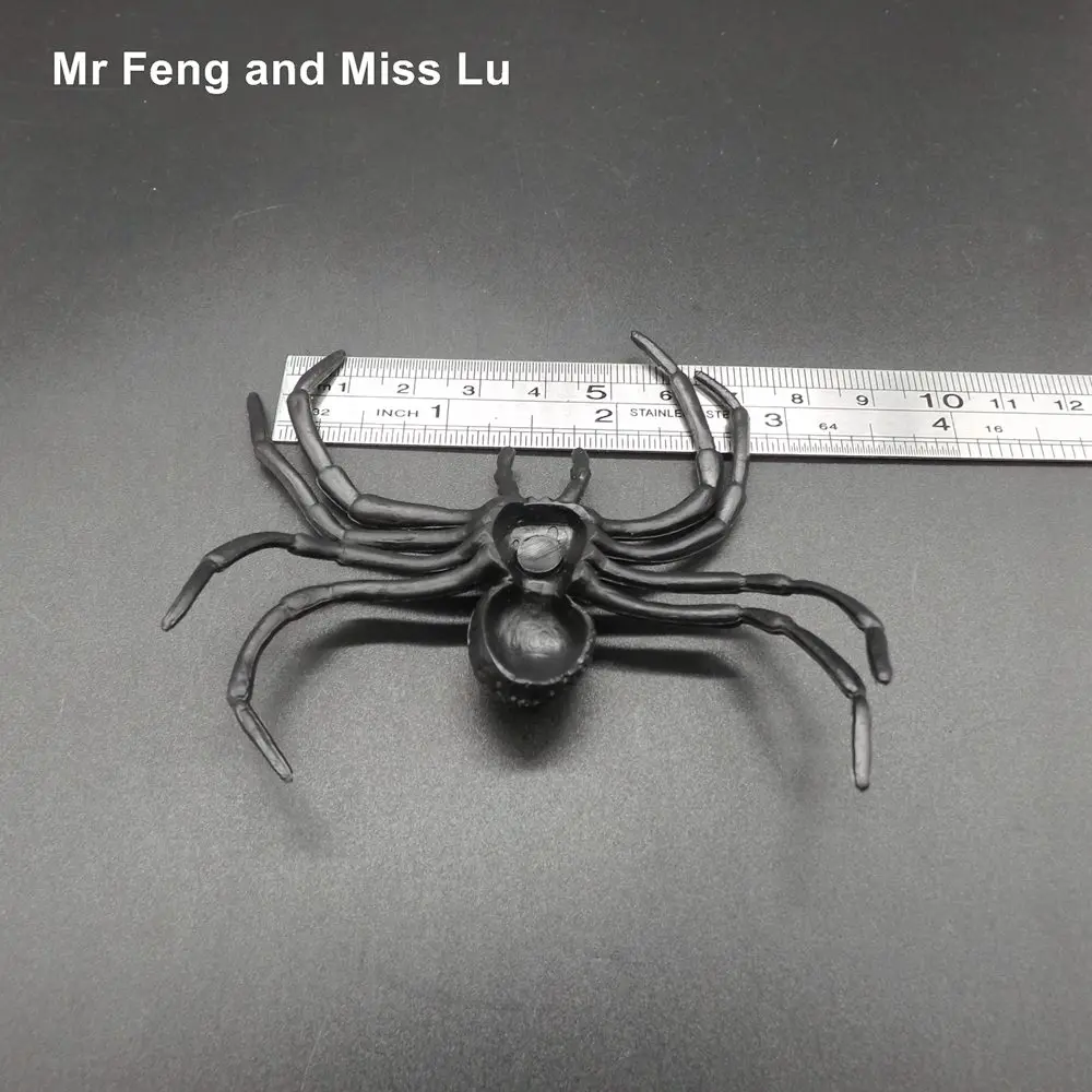 Пластиковый паук Хэллоуин ночное украшение фестивавечерние Смешные шутки