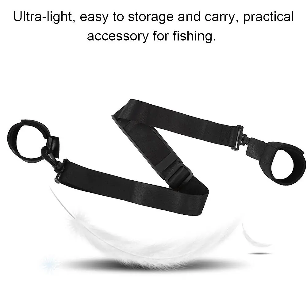 Outdoor Fishing Rod With Binding Sports Carry Shoulder Belt Multifunctional Adjustable Strap | Спорт и развлечения