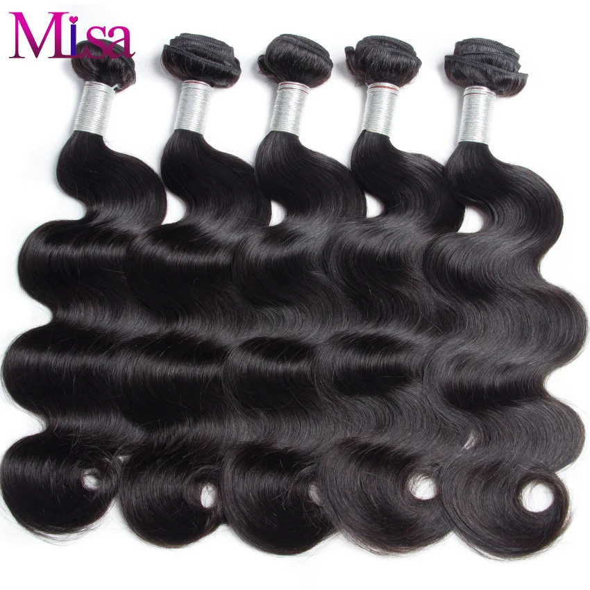 Перуанский Девы Волос Объемной Волны 4 Пучки Объемная Волна Человеческих Vip 7А