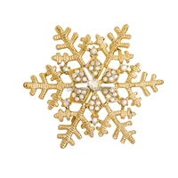 jogos vorazes gold snowflake brooch scarf clip pin brooches x0892