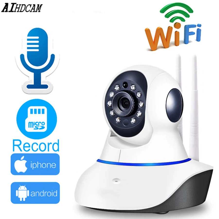 Камера видеонаблюдения бренда AIHDCAM для дома 2 МП HD 1080P Wi Fi видеоняня ИК ночное