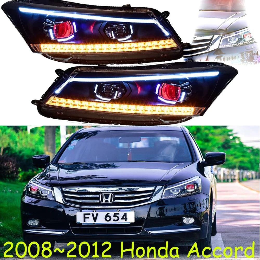 

HID, 2008 ~ 2012/2014 ~ 2016, автомобильный Стайлинг для фар Accord, insight, MDX, Passport, ridgeline, светодиодный противотуманный фонарь DRL для фары Accord