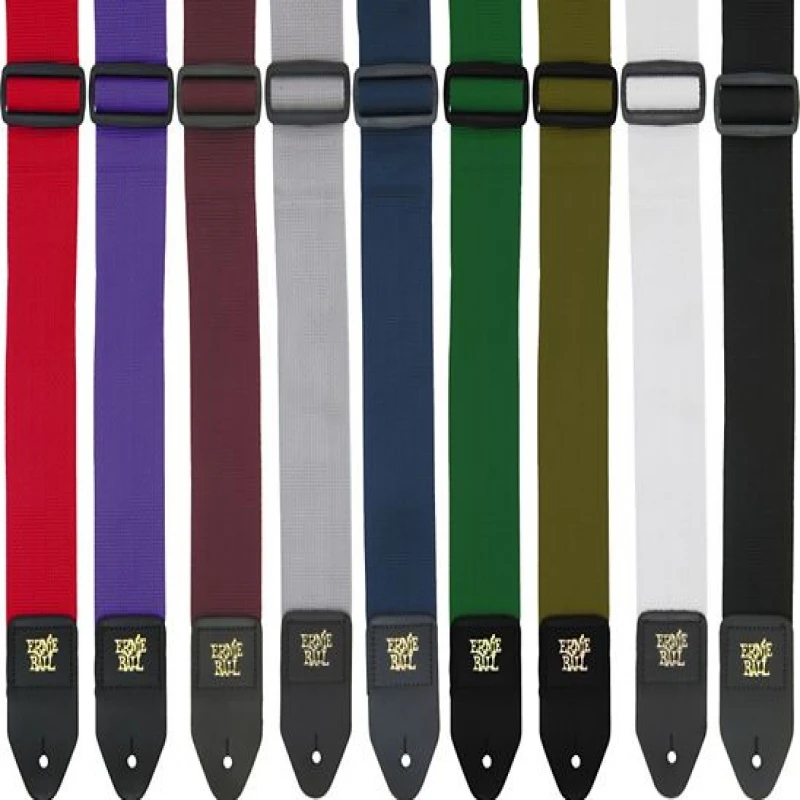 Ernie Ball 2&quot Polypropylene Webbing Guitar Strap Polypro with 11 Colors for Choosing | Спорт и развлечения