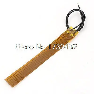 12 В 10 Вт полиимидная Гибкая мембрана термофольга нагревательная пленка 80 мм x