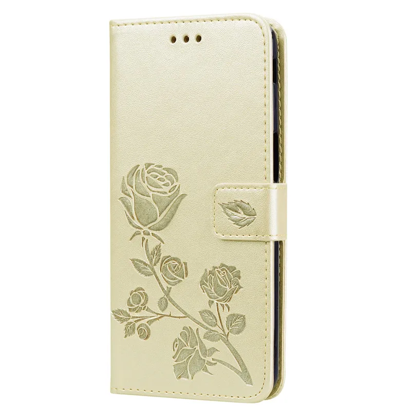 Golden 2 Шикарный кожаный флип-чехол для huawei Y7 Pro Y6 Prime Honor 20 10 Lite 8C 8X 8A 9X P Smart plus Блестящий розовый чехол для телефона - Цвет: Golden 2