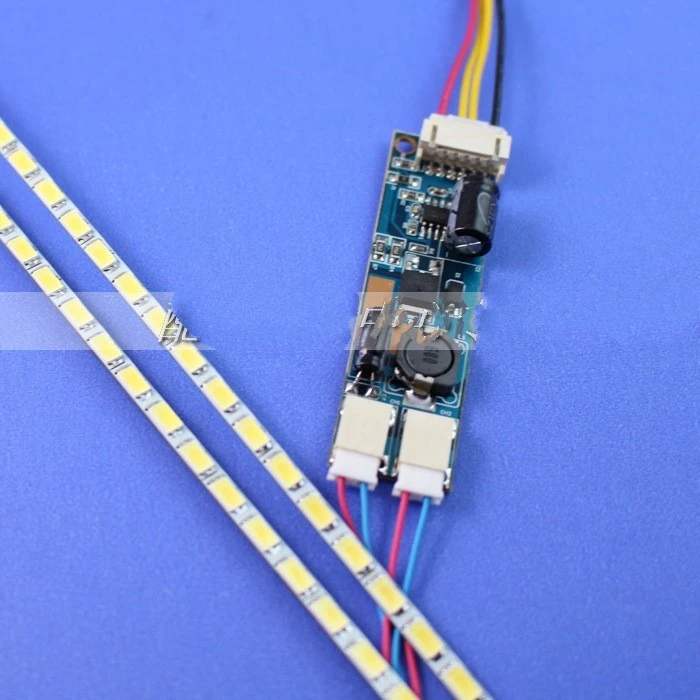 22 inch wide Dimable LED Backlight Lamps Update kit Adjustable Light For LCD Monitor 2 Strips |