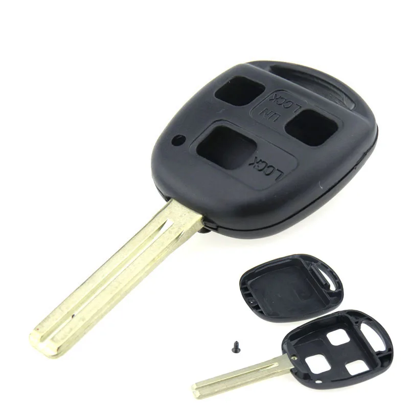 Чехол для дистанционного ключа с 3 кнопками подходит LEXUS GS300 GS430 GX470 LS200 LS300 LS400 RX300