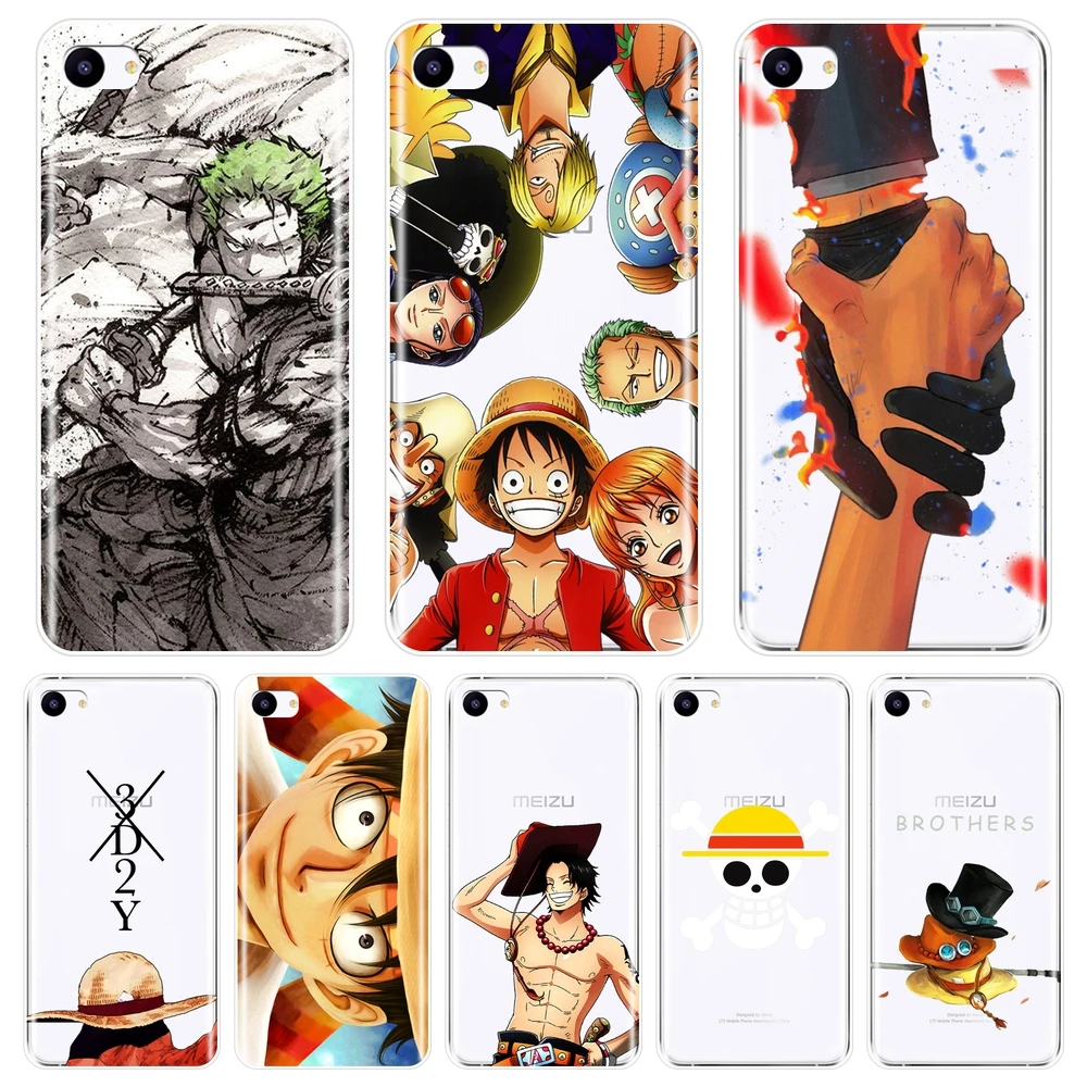 Мягкий силиконовый чехол для телефона One Piece Luffy Ace Zoro Meizu 16th 16x15 Lite 16 Plus задняя