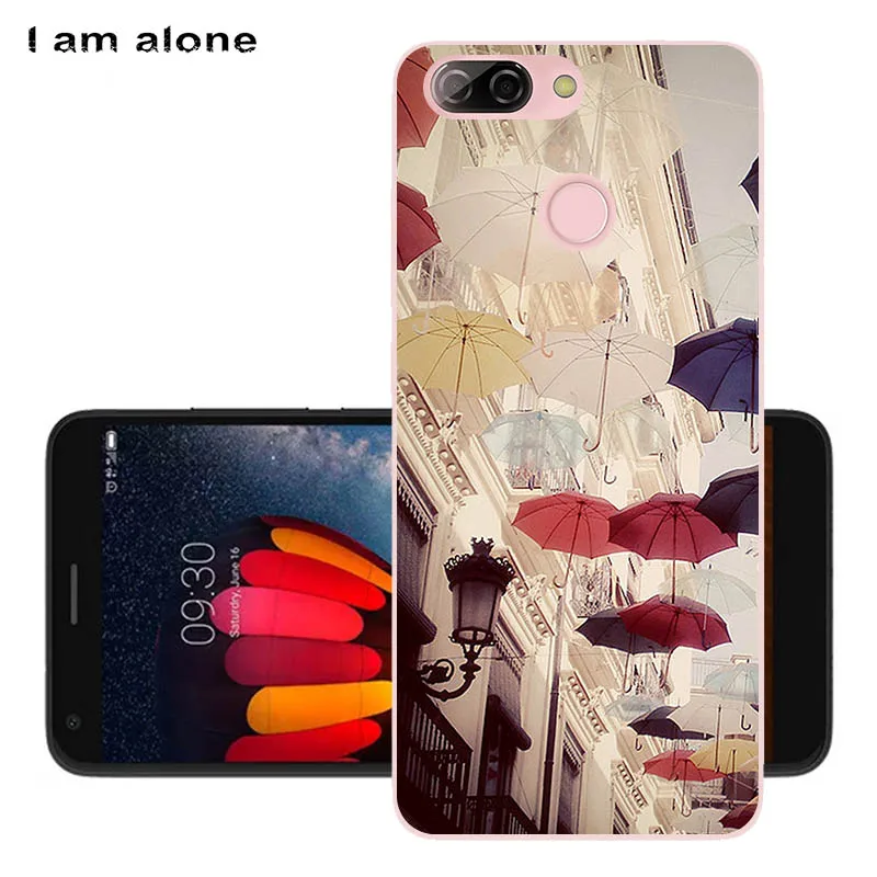 Сумки для телефона I am alone ZTE Blade V9 Vita 5 45 дюймов мягкий ТПУ мобильный Модный чехол с