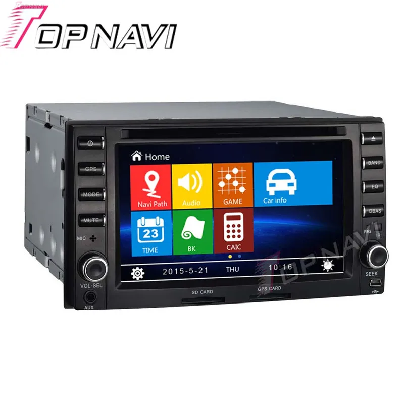 Автомагнитола Topnavi 6 дюймов мультимедийная стерео-система с DVD GPS для KIA Sorento |