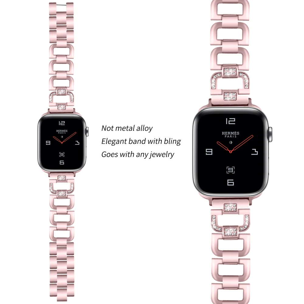 Ремешок для часов Joyozy из нержавеющей стали Apple Watch 38 мм 42 40 44 серия 4 5 3 2 1|Ремешки