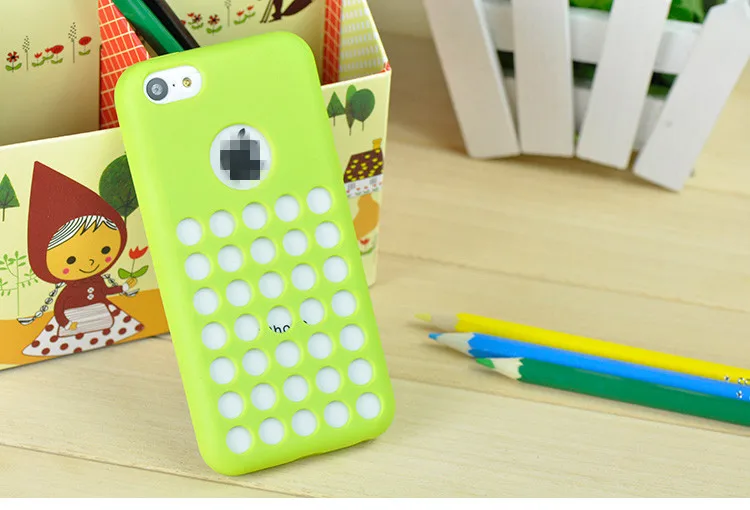Лидер продаж оригинальный мягкий чехол для Apple iphone 5c свежий силиконовый сумка