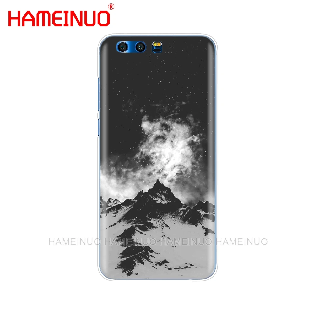 HAMEINUO чехол для телефона с изображением горы леса облаков Huawei Honor 10 V10 4A 5A 6A 7A 6C 6X 7X 8 9