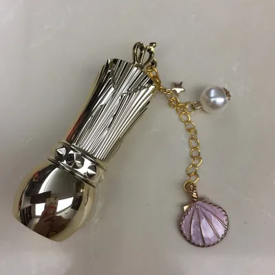 gold with shell 10 Вт, 30 Вт, 50 шт. пустой тюбик губной помады 12,1 мм queen стили футляры для помады блеск для губ трубка для Для женщин, красивый макияж инструменты - Цвет: gold with shell