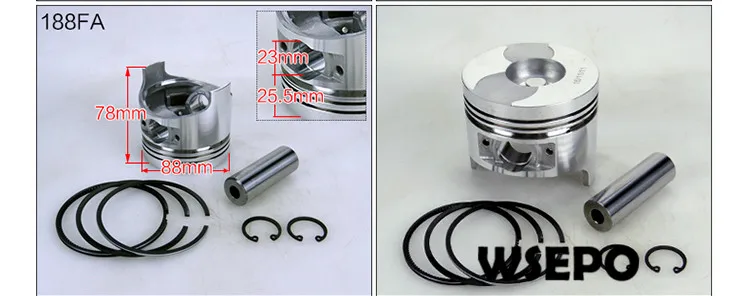 Качество Chongqing! Комплект поршней и колец (включая поршень кольцо штырь стопорное