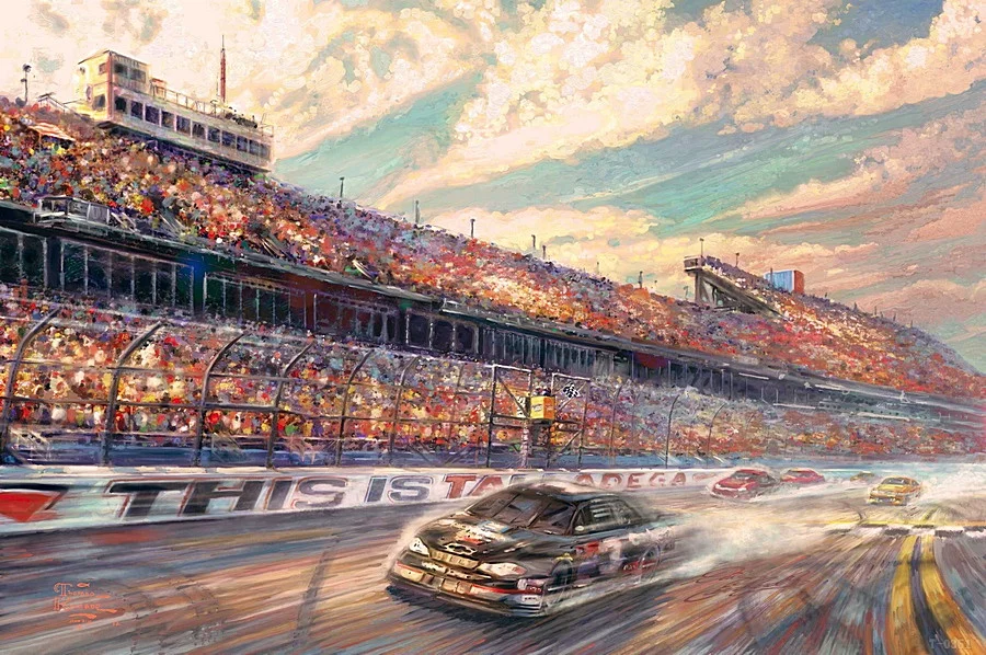 Indy волнение 100 лет гонок в Индианаполисе мотора Speedway Томаса кинкаде постер