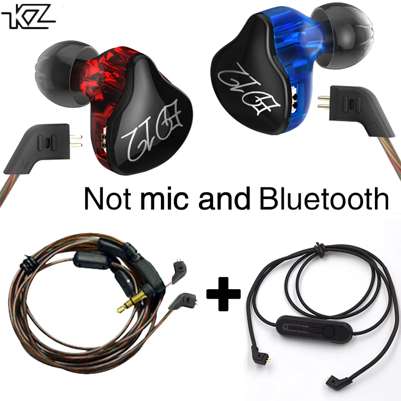 Bluetooth-кабель и съемный кабель для наушников KZ ED12 2 кабеля | Электроника