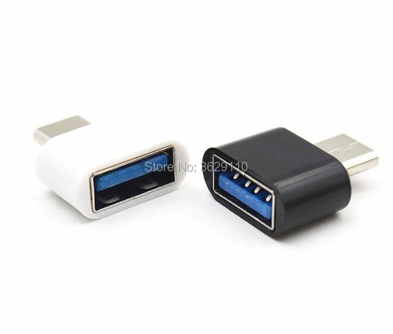 Hopetoth 2000 шт. OTG type-C/usb type C адаптер type-C конвертер для MacBook Xiaomi для Android телефонов USB 3,0 адаптер