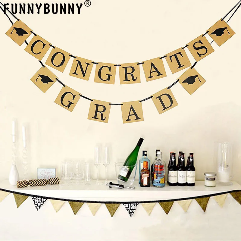 FUNNYBUNNY идеальные выпускные Декорации для вечеринок grade Party классный крафт