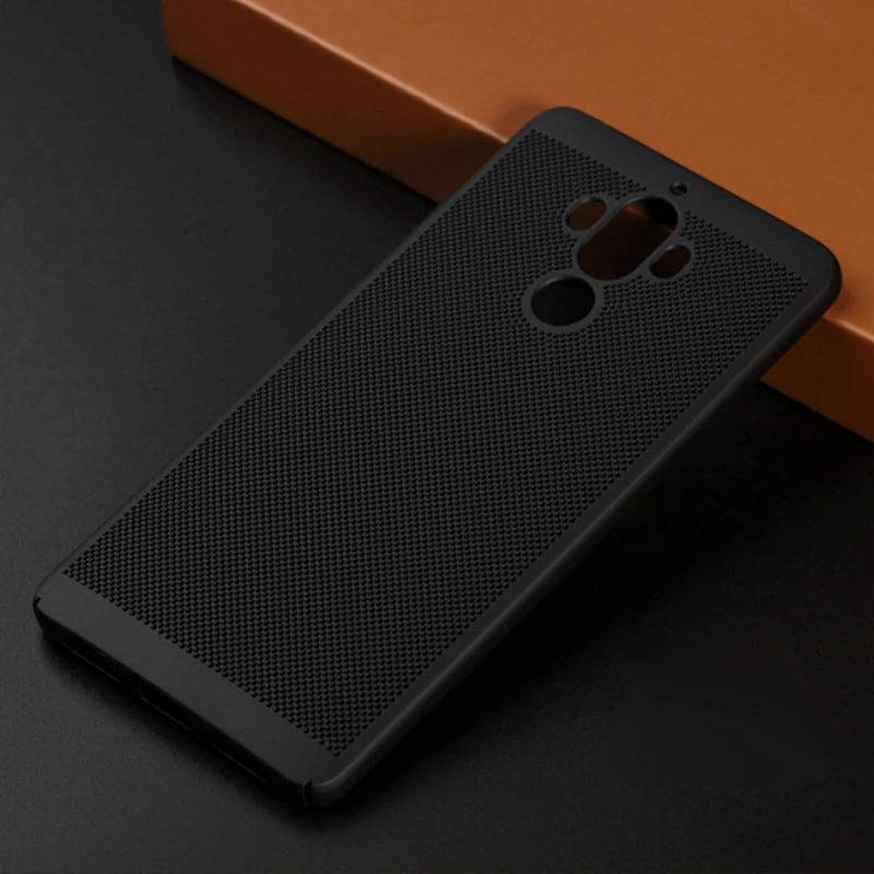 NOTOW NEW PC Hard shell Ultru-Thin honeycomb back cover heat sink cooling case for Hauwei Mate 9 phone |