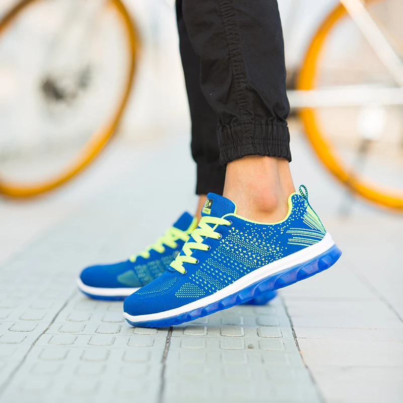 Мужские кроссовки дышащий открытый тренеры прогулки спортивная обувь man athletic