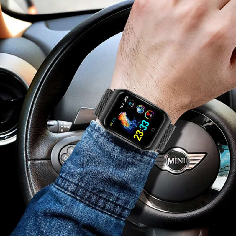 

Fitness Smart Bracelet Activity Track Sport Band Health Monitor 200mAh Smartwatch