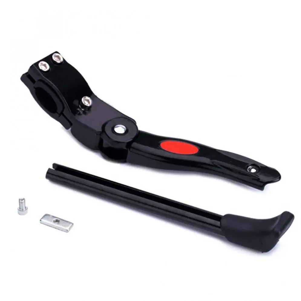 MTB Road Bicycle Kickstand Parking Rack Cycling Parts Mountain Bike Support Side Kick Stand Foot Brace 34.5-40cm Adjustable