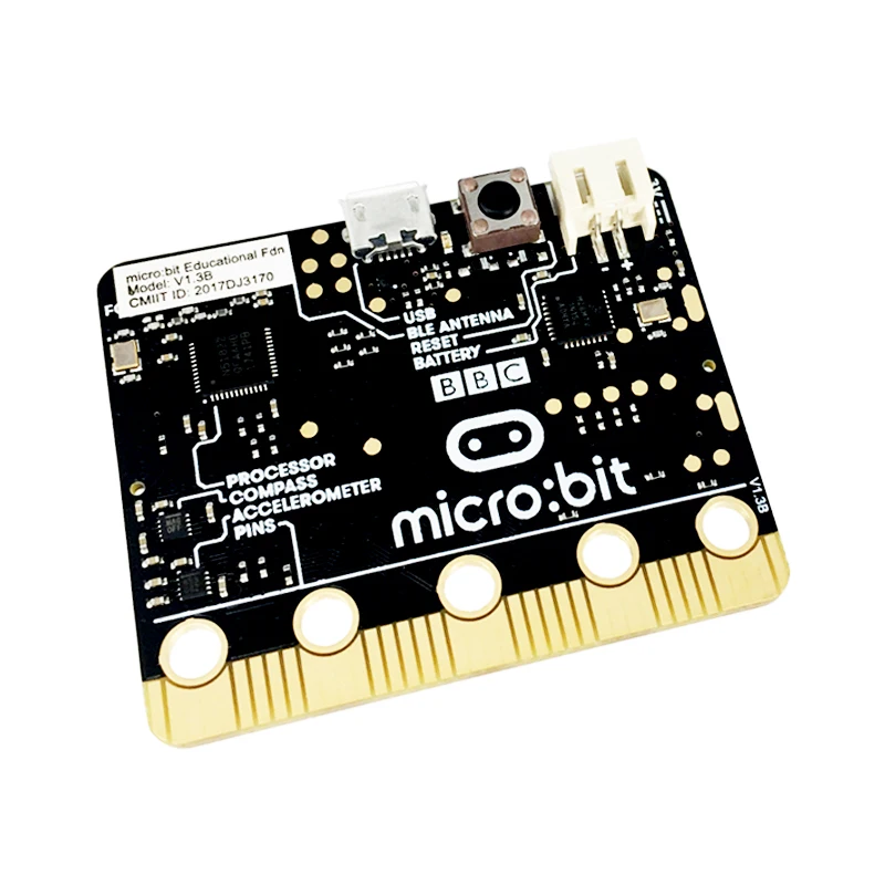 BBC Micro: светодиодный бит матрица с 25 светодиодный s бортовой детектор движения компас Bluetooth микро бит