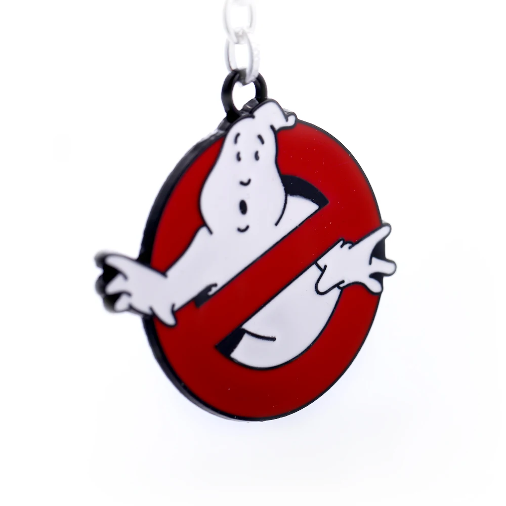 Ghostbusters Горячая цепочка ключей фильм брелоки для подарка брелок от автомобиля