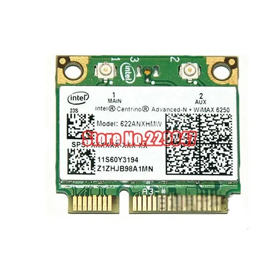Беспроводная карта для IBM Lenovo Thinkpad беспроводной Wi-Fi WiMAX 6250 622AGX 6250AGX 6250ANX N Half Card |