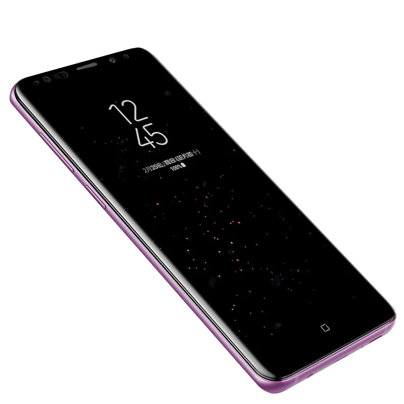 For Samsung Galaxy S9 Plus Full Cover Tempered Glass 9H 3D Curved Screen Protector Covering Protective Film On S 9 S9Plus | Мобильные