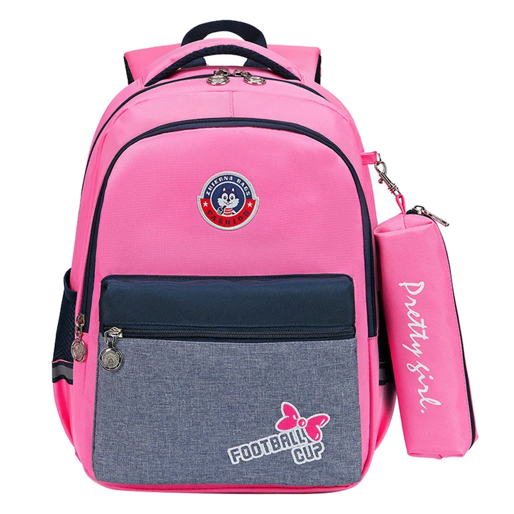 Водонепроницаемые детские школьные сумки для девочек и мальчиков, Детская сумка-портфель для 1-3 классов, износостойкий школьный рюкзак, дыш...