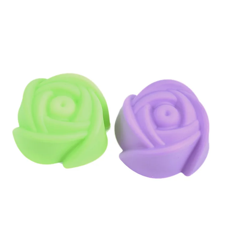 5 см 1 шт. розы Форма для выпечки пуддинг Класс силиконовая форма в форме