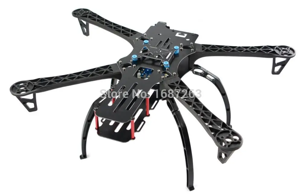 With X500 Frame F450/S500 PCB X500 500 мм комплект кадра для квадрокоптера+ Pixhawk 2.4.8 32 бит PIX Контроллер полета мини OSD/PPM модуль 433 Телеметрия - Цвет: With X500 Frame