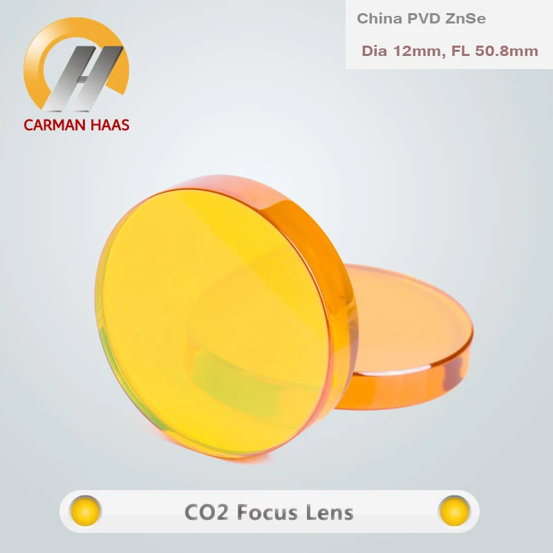 Производитель CO2 China ZnSe фокус объектива станок для лазерной резки и лазерной гравировки Dia. 12 мм FL 50,8 мм