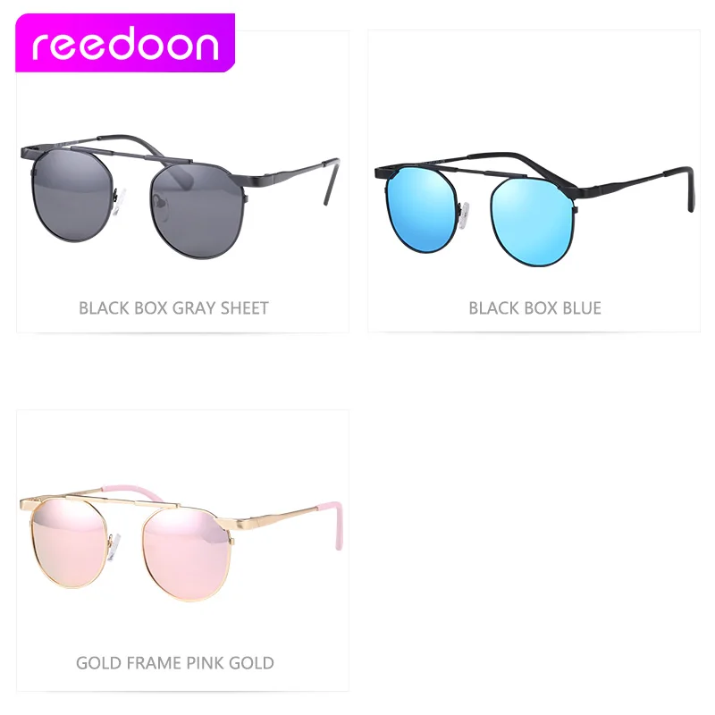 Популярные брендовые дизайнерские детские очки REEDOON Cateye UV400 высококачественные