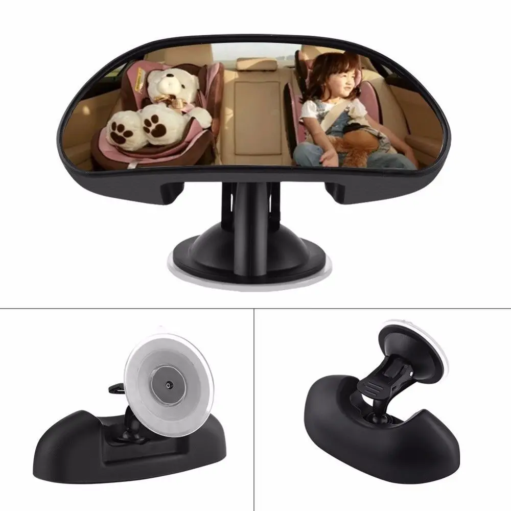 

1Pc Adjustable Car Baby Child Back Seat Rear View Safety Mirror With Suction Cup