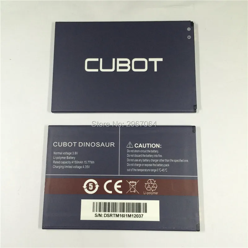 Mobile phone battery for CUBOT Dinosaur 4150mAh High capacit Accessories | Мобильные телефоны и аксессуары