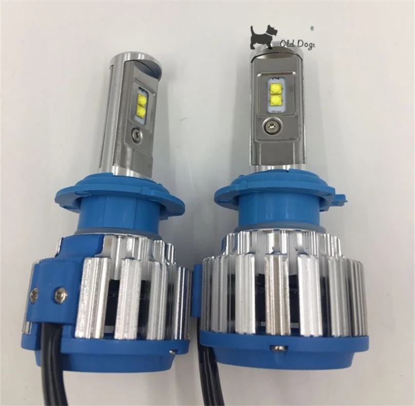 Wholesale H7 Led Tailor-made High Power 70W 7000lm Xenon 6000K Super Bright Car styling Head Fog DRL Light Kit free shipping | Автомобили