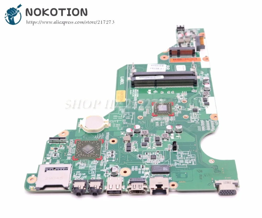 Материнская плата NOKOTION для ноутбука HP Compaq CQ58 2000 655 688303 501 001 010172W00 600 G основная UMA