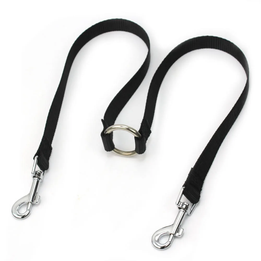 Два питомца собака щенок сильный двойной сдвоенный соединитель 2 способа