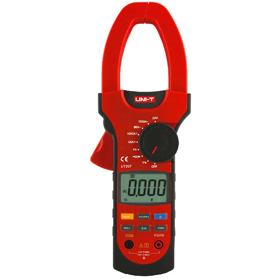 Цифровые мультиметры UT207 UT208 UT209 UTDigital с автоматическим выбором диапазона 1000A 600V True