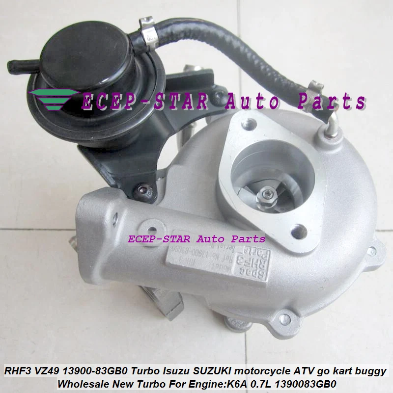Турбокомпрессор Turbo RHF3 VZ49 13900 83GB0 1390083GB0 для Isuzu мотоцикла SUZUKI ATV go kart Багги K6A