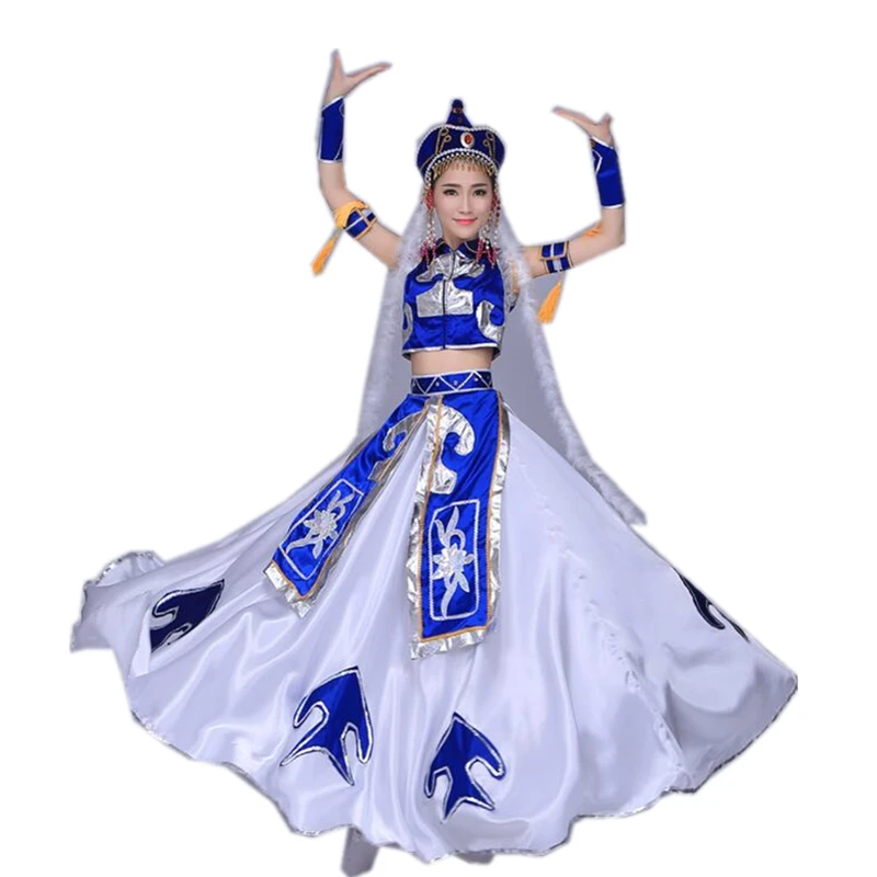 

Costume minority women's dance costumes stage performance clothing opening dance