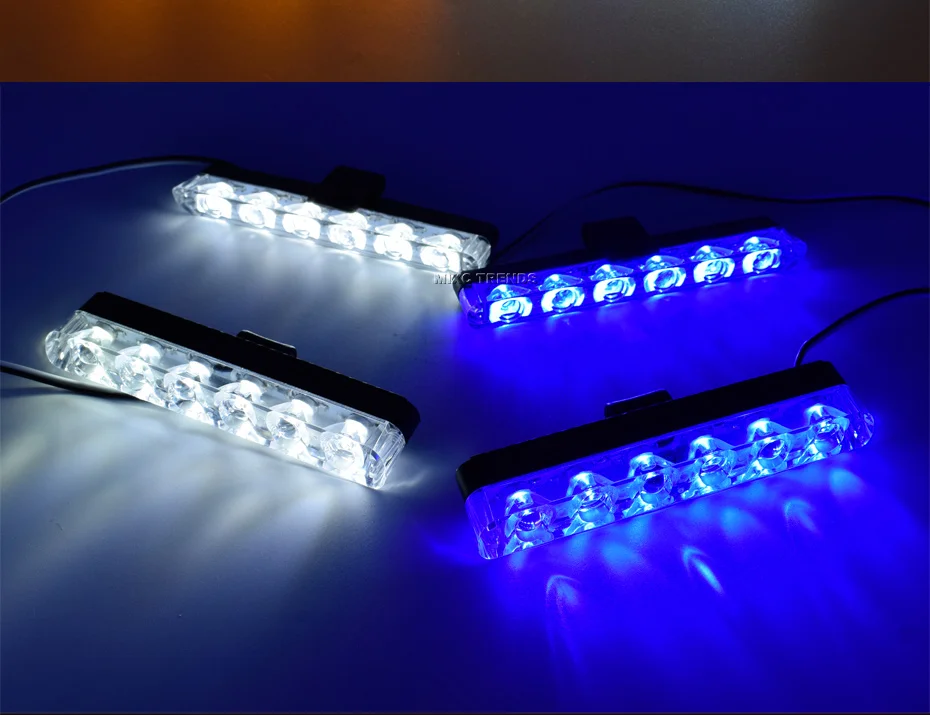 4x6 Led скорая помощь полицейский светильник DC 12 В автомобильный светильник мигающий пожарный аварийный светильник s DRL дневная пробежка мигающий Предупреждение льный светильник
